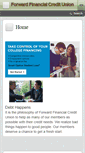 Mobile Screenshot of forwardfinancialcu.com